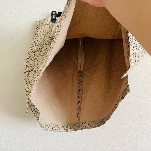 Route 66 Stretch fit woman’s ditzy Floral Skirt size 18 mini earthy side slits - Picture 5 of 11